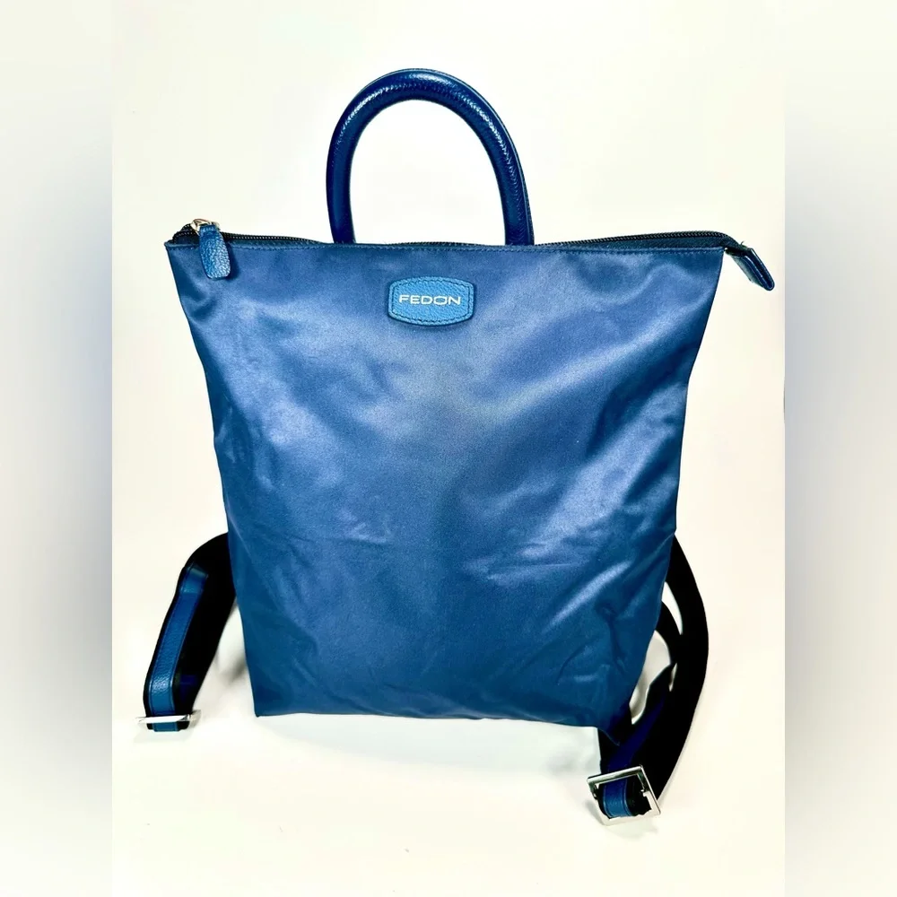 Fedon Blue Unisex Backpack